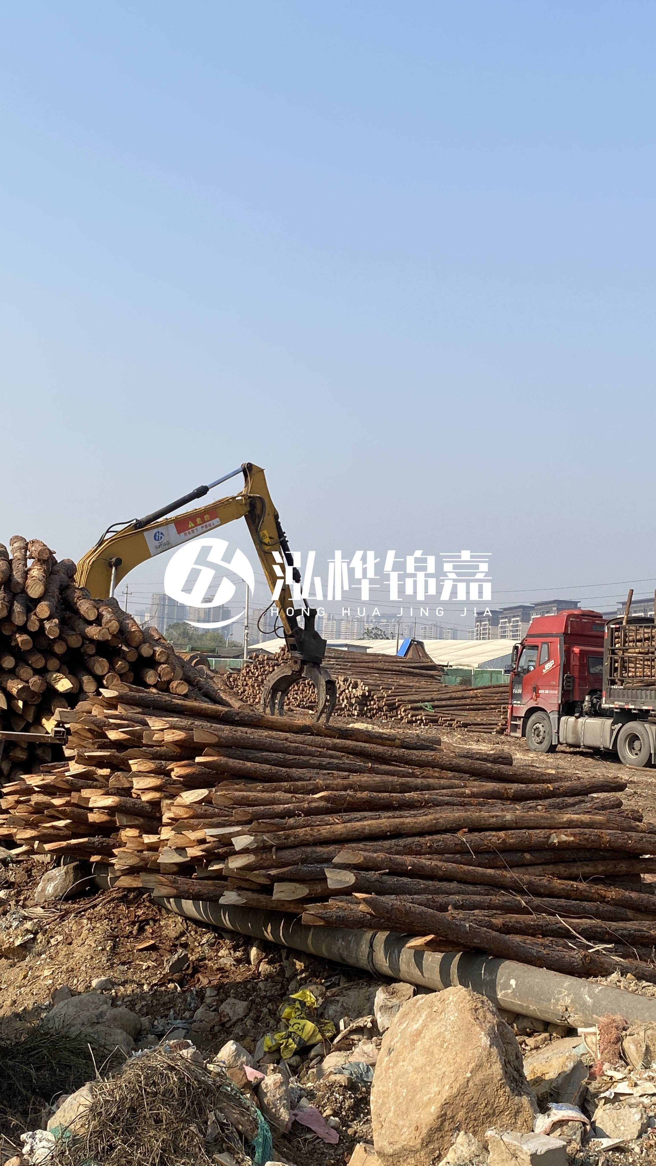 白銀松木樁批發(fā)源頭廠家-為什么要選新鮮松木樁？