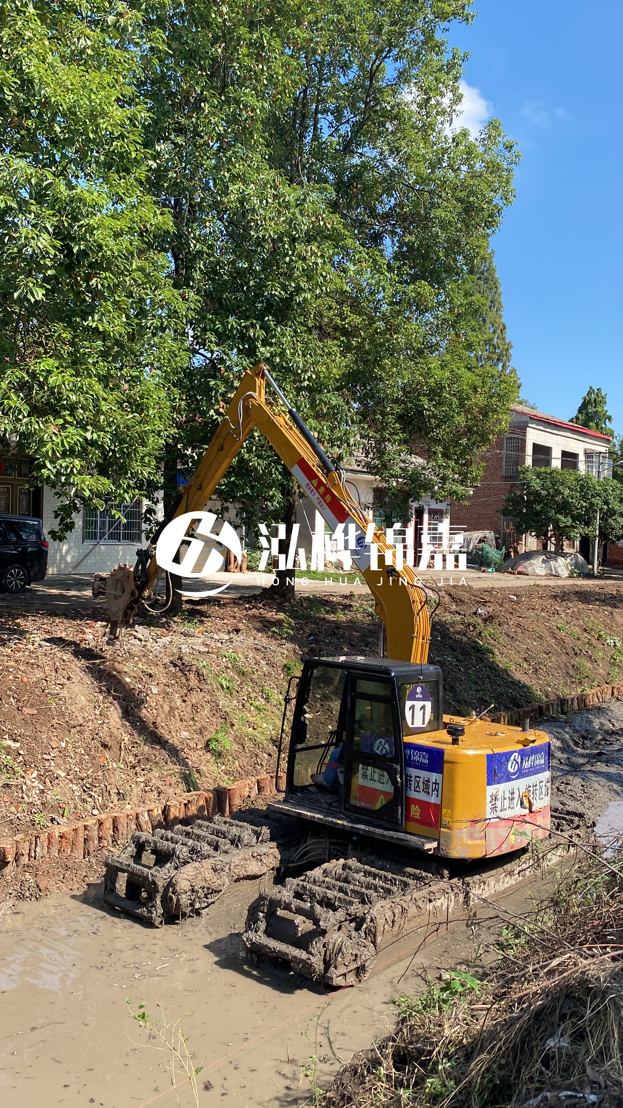 挖機(jī)壓松木樁可行嗎？真相在這里？